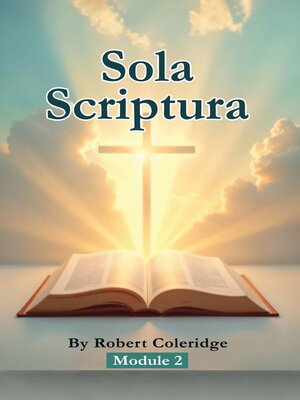 cover image of Sola Scriptura